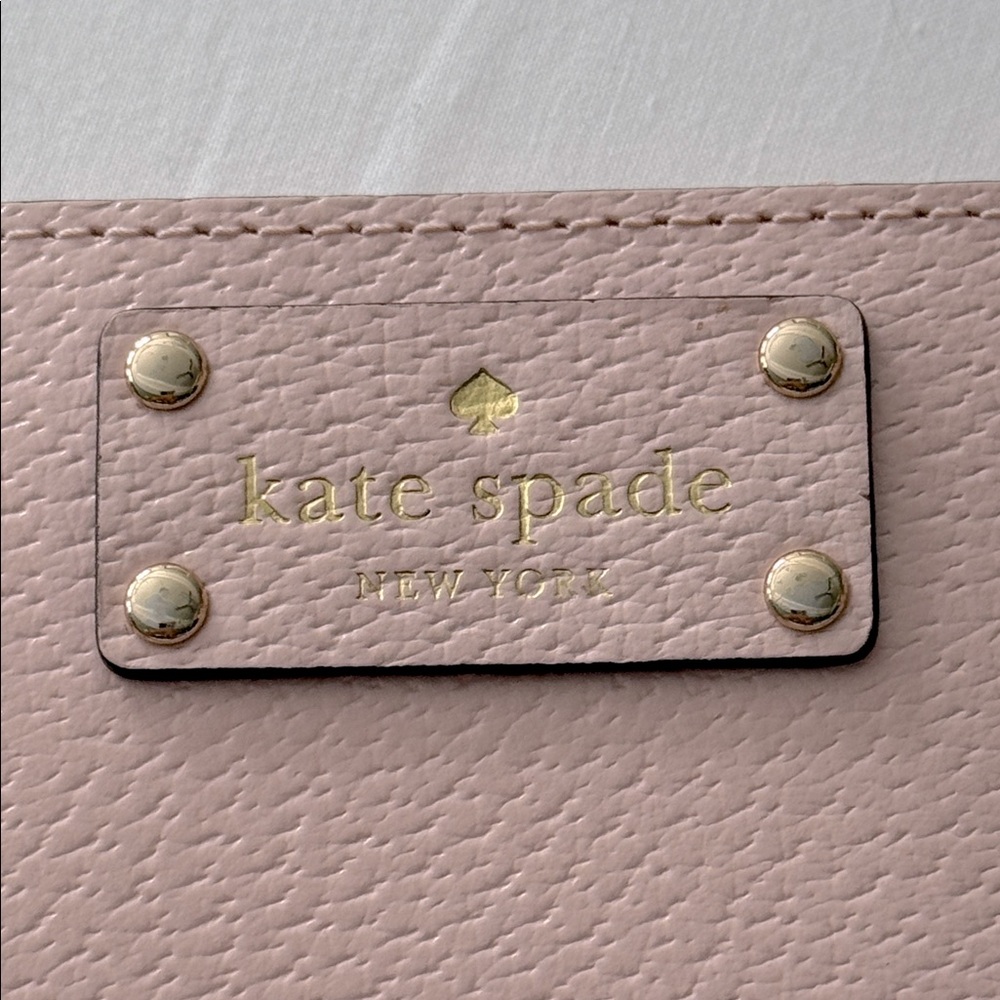 Coach Pink ID card wristlet and Kate Spade Mauve Card Holder Set - Picture 9 of 15